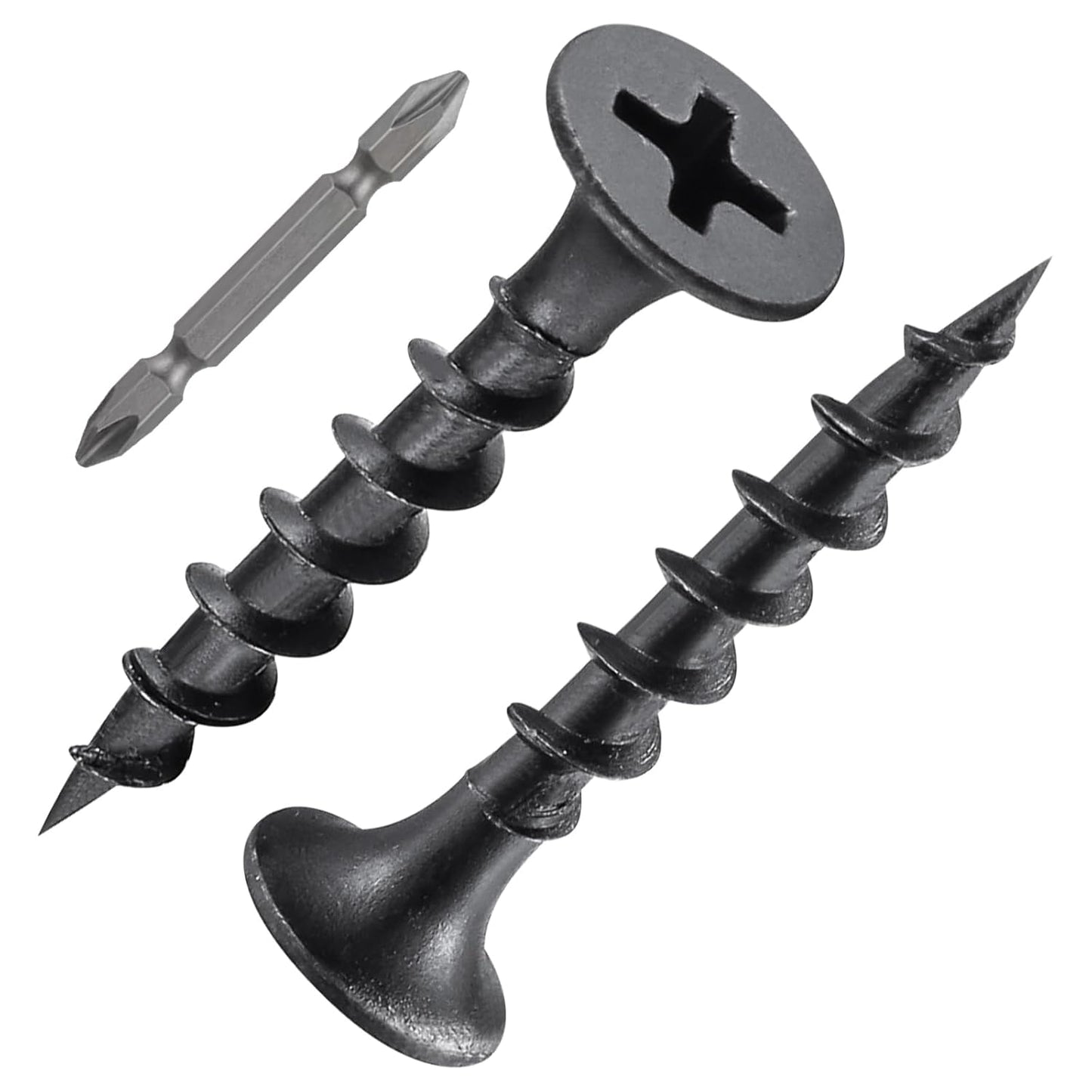 #6X1 Black Fastener Drywall Screws for Wood and Slate Use