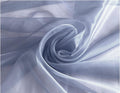 MDS Pack of 40 Yard Dusty Blue Organza Fabric Bolt - Sheer Event
