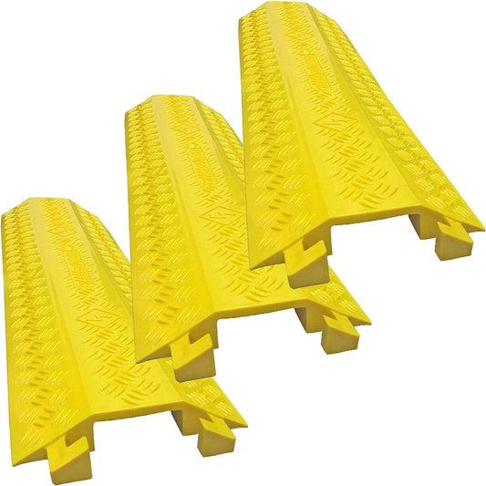 Electriduct Drop Trak Cable & Hose Protector - Medium Yellow