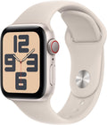 Apple Watch SE (2nd Gen) GPS + Cellular 40mm - Renewed Starlight