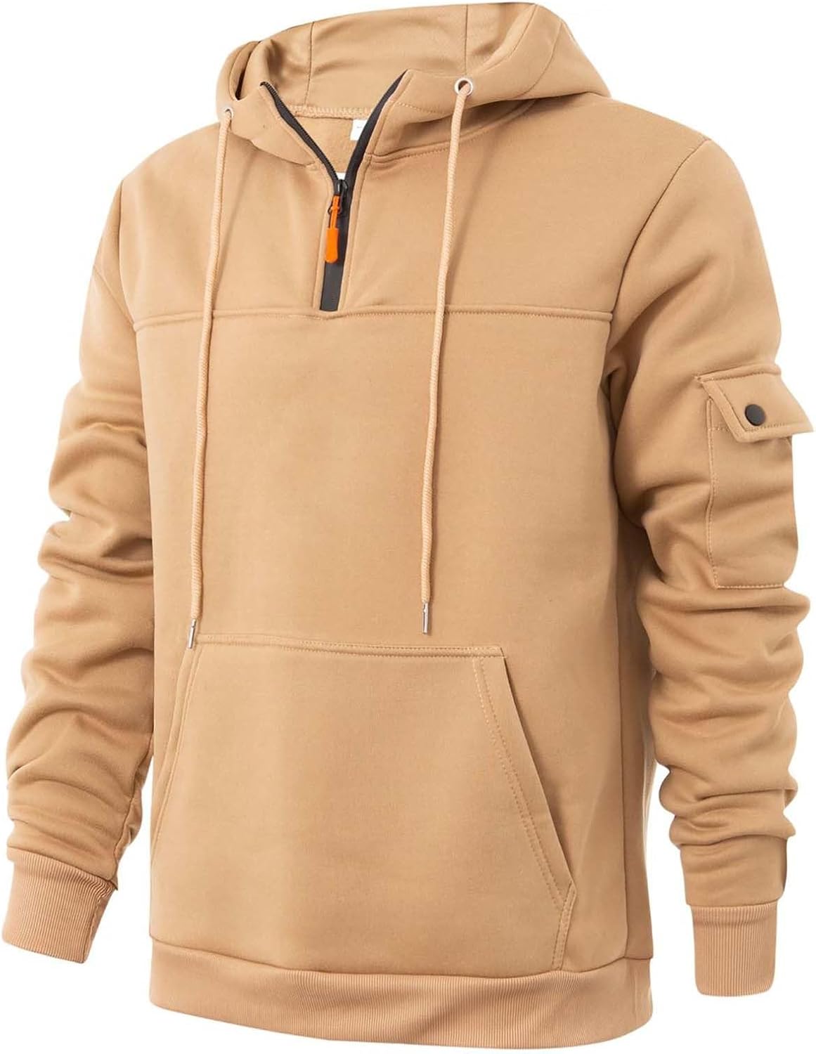 Vintage Camo Workout Hoodie - Men's Winter Essential