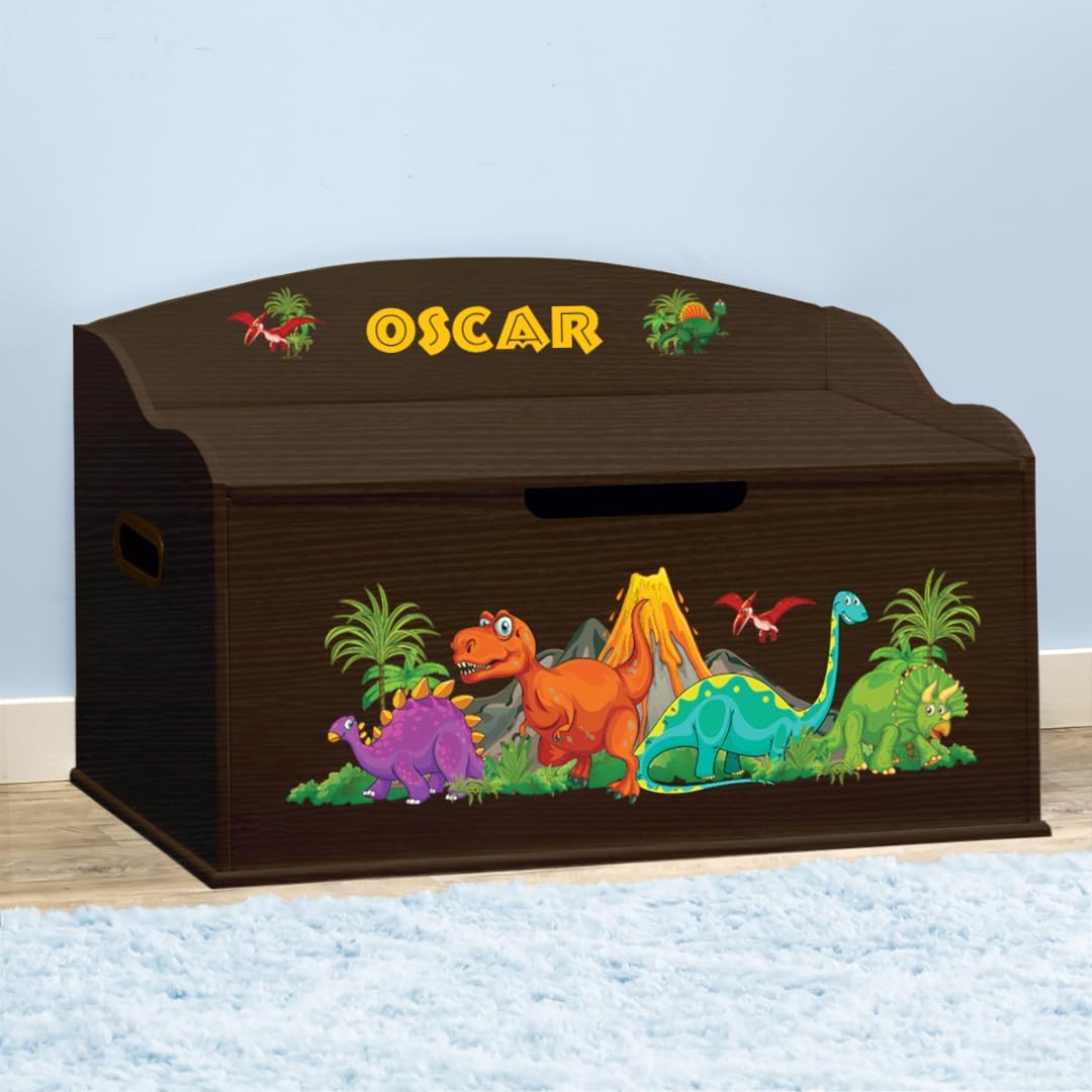 DIBSIES Personalized Creative Wonders Toy Box for Dinosaurs