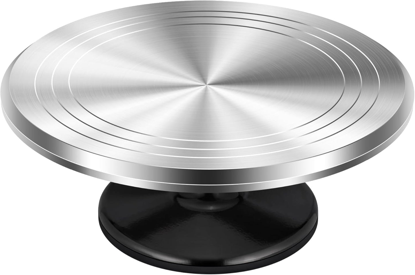 Kootek Aluminium Alloy Revolving Cake Stand for Decorating