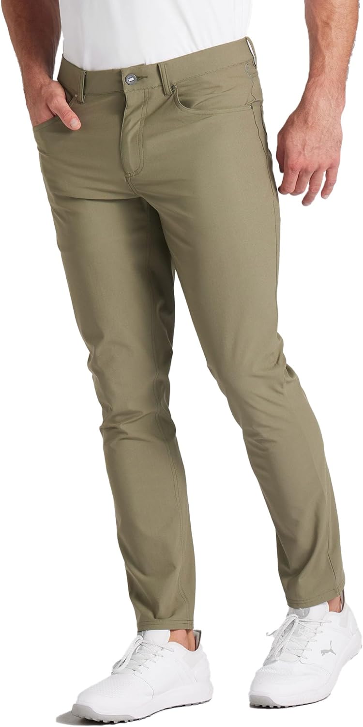PUMA Men's 101 5 Pocket Pant with 4 Way Stretch and Quick Dry