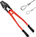 VEVOR Hand Swager Crimper 24 Inch for Copper and Aluminum Sleeves