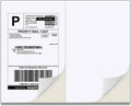 Half Sheet Laser/Ink Jet Shipping Labels 8.5 x 5.5 in - Bulk 8000
