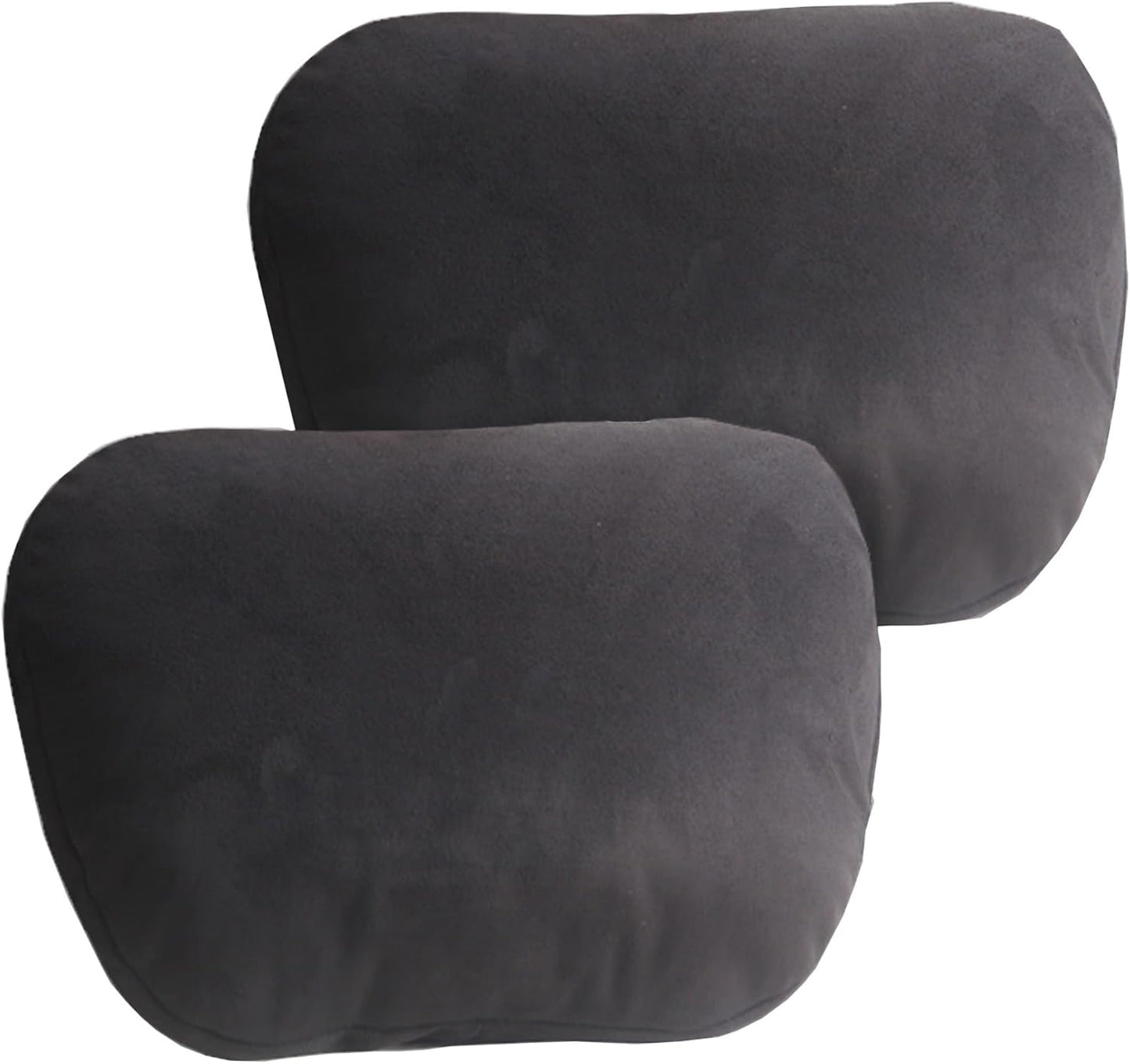 2PCS Car Neck Pillow for Driving Seat Lumbar Support Comfort