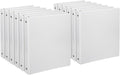 0.5-inch Round Ring Binder for Letter Size Paper - 12-Pack White
