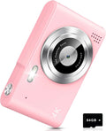 Digital Camera for Kids 48MP 4K Point and Shoot - Portable Gift