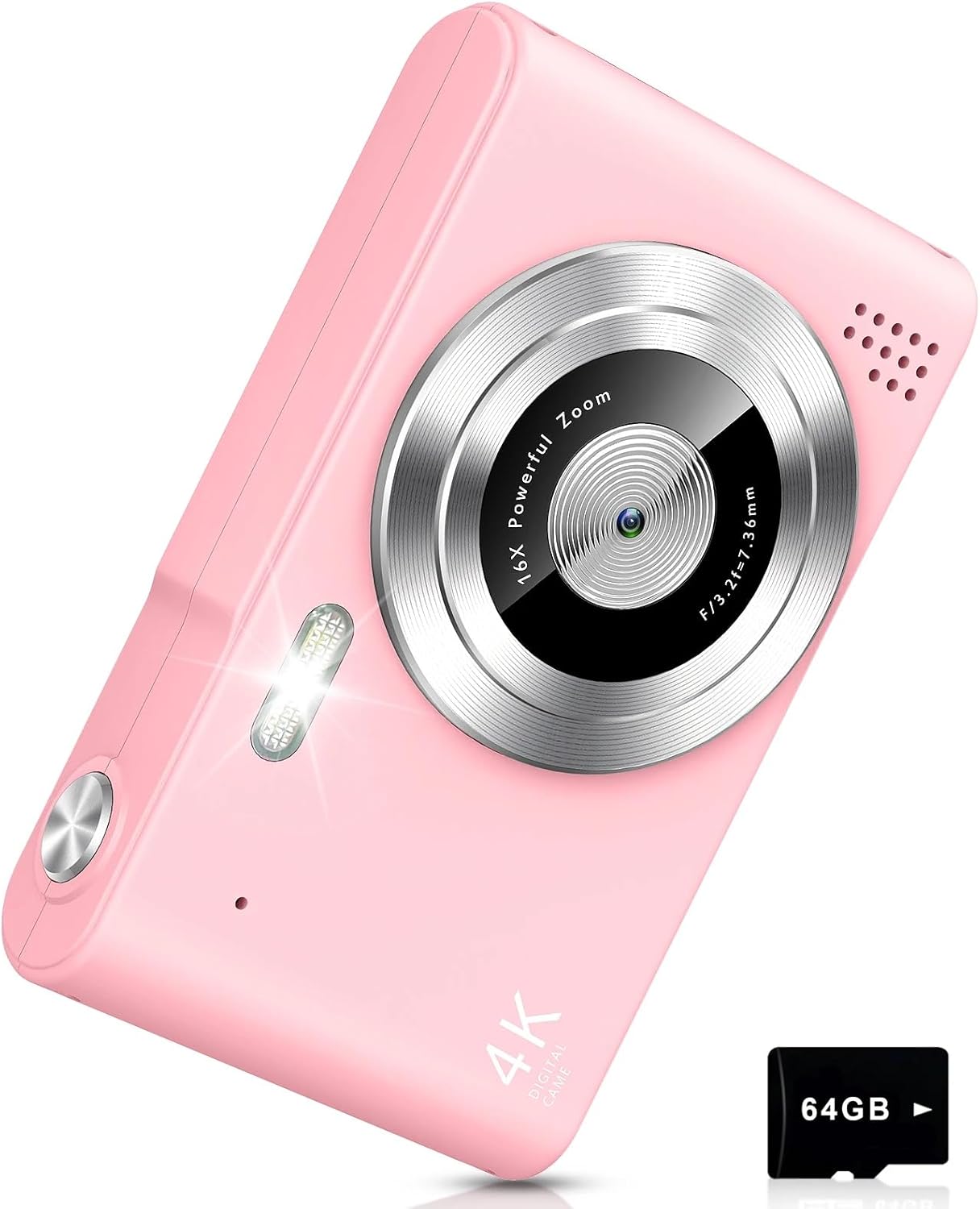 UHD 4K 48MP Digital Camera for Kids - Perfect Gift Idea