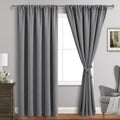 Blackout Curtains for Bedroom 70 x 84 in - Extra Wide Privacy Panels