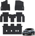 Floor Mats for Kia Carnival 2022-2025 NON Hybrid - 3 Row Full Set