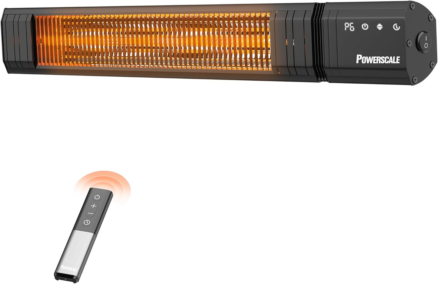 Outdoor Infrared Heater with 24H Timer & Remote Control - Stay Cozy Anytime