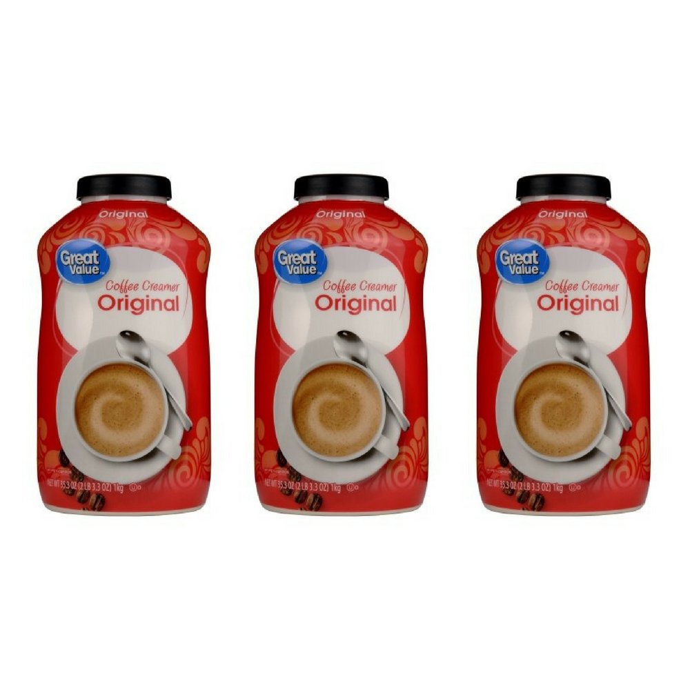 Trans Fat-Free Original Coffee Creamer 3-Pack - Great Value!