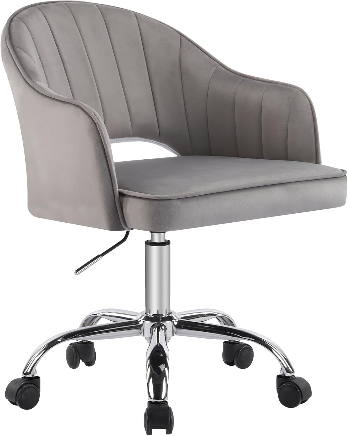 Elegant Velvet Office Swivel Chair for Stylish Workspaces