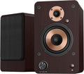 LONPOO Active Bookshelf Speakers 100W - Compact Room-Filling Sound