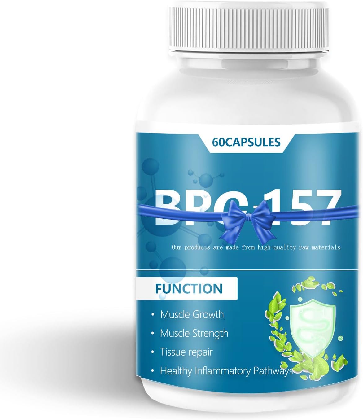 New 157 Capsules 1200 MG Non-GMO Gluten Free Dietary Supplement