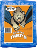 Grizzly Tarps 20ft x 30ft Heavy Duty Waterproof Poly Tarp
