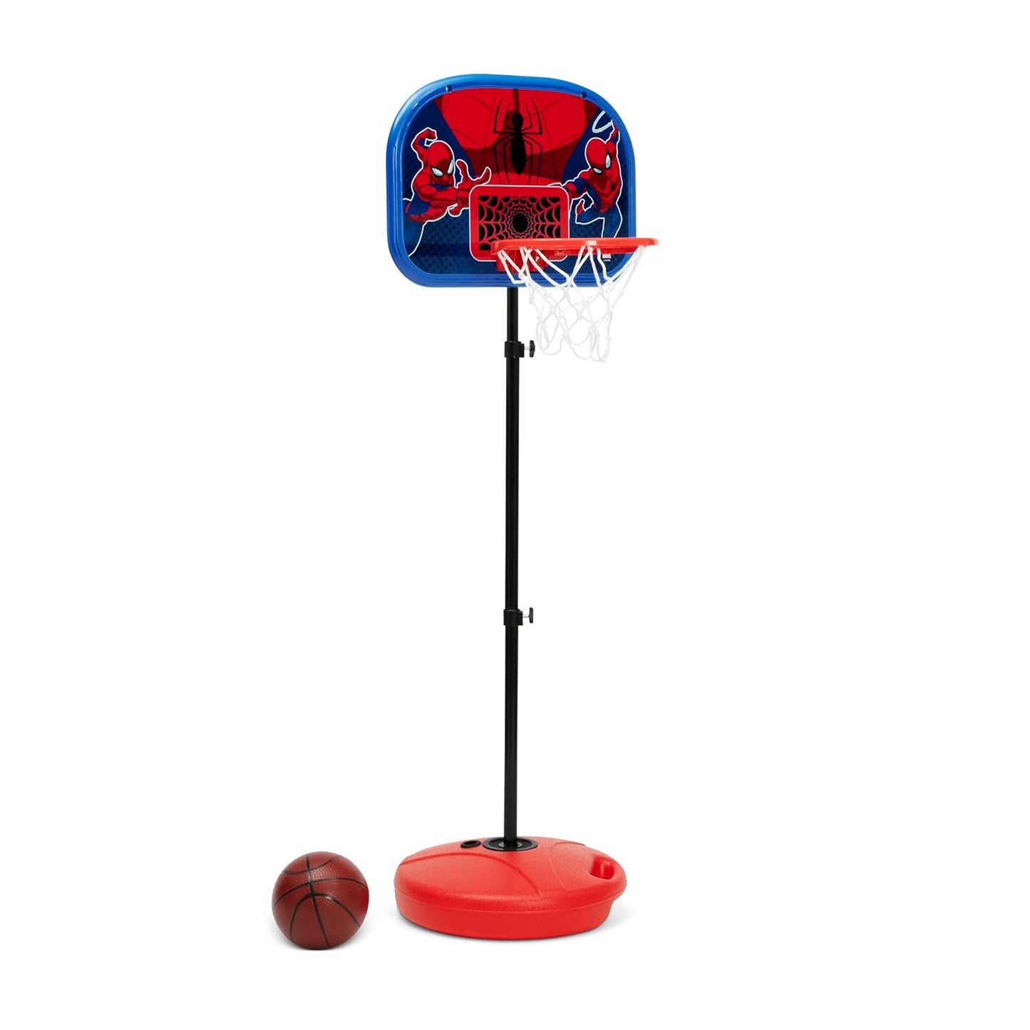 Marvel Spider-Man Basketball Hoop Set for Kids - Adjustable Fun
