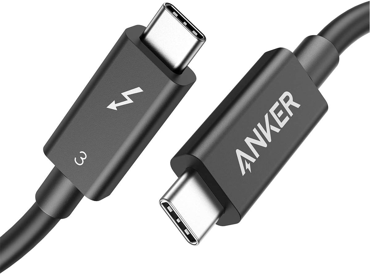 Anker 100W Thunderbolt 3.0 Cable: 5K Display, 40Gbps Speed