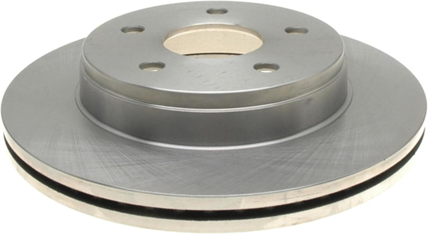 ACDelco Silver Front Brake Rotor for Chrysler Dodge Ram Vehicles
