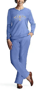 Pembrook Womens Sweat Suits Two-Piece for Cozy Comfort
