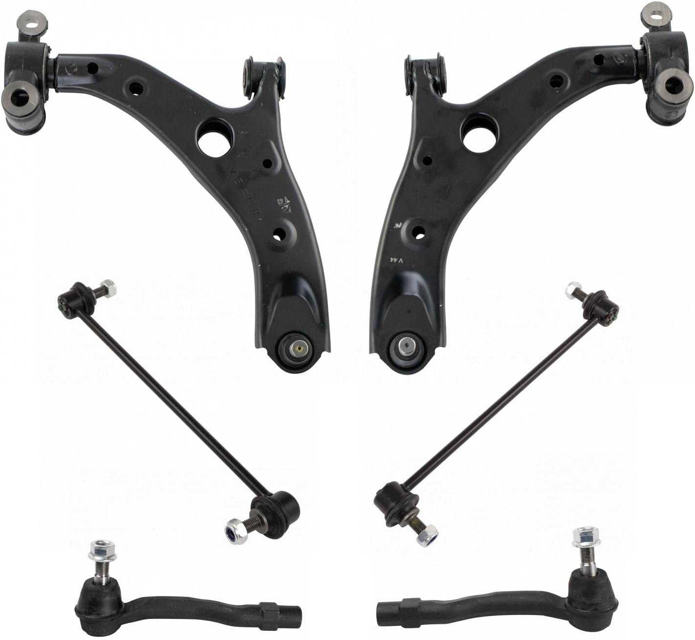TRQ Steering & Suspension Kit for 2014-2018 Mazda 3 Vehicles
