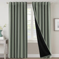 Blackout Curtains 100% Room Darkening 96 in Panels - Thermal Privacy