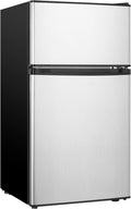 Mini Fridge With Freezer 3.2 Cu.Ft Compact Refrigerator - Two-Door