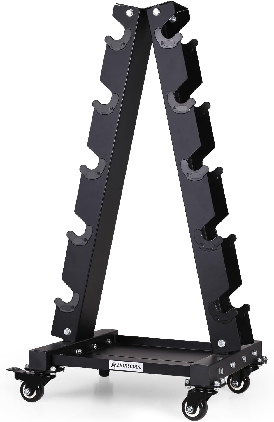 Premium Solid Steel Dumbbell Rack Stand for Home Gym Storage