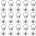 uxcell Curtain Track Twin Wheeled Carriers 30 pcs - Smooth Glide