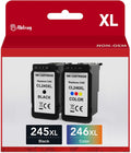 245XL 246XL Ink Cartridge Combo Pack Replacement for Canon - Reliable