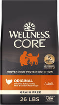 Wellness CORE Dry Dog Food Grain-Free Original Turkey & Chicken - High