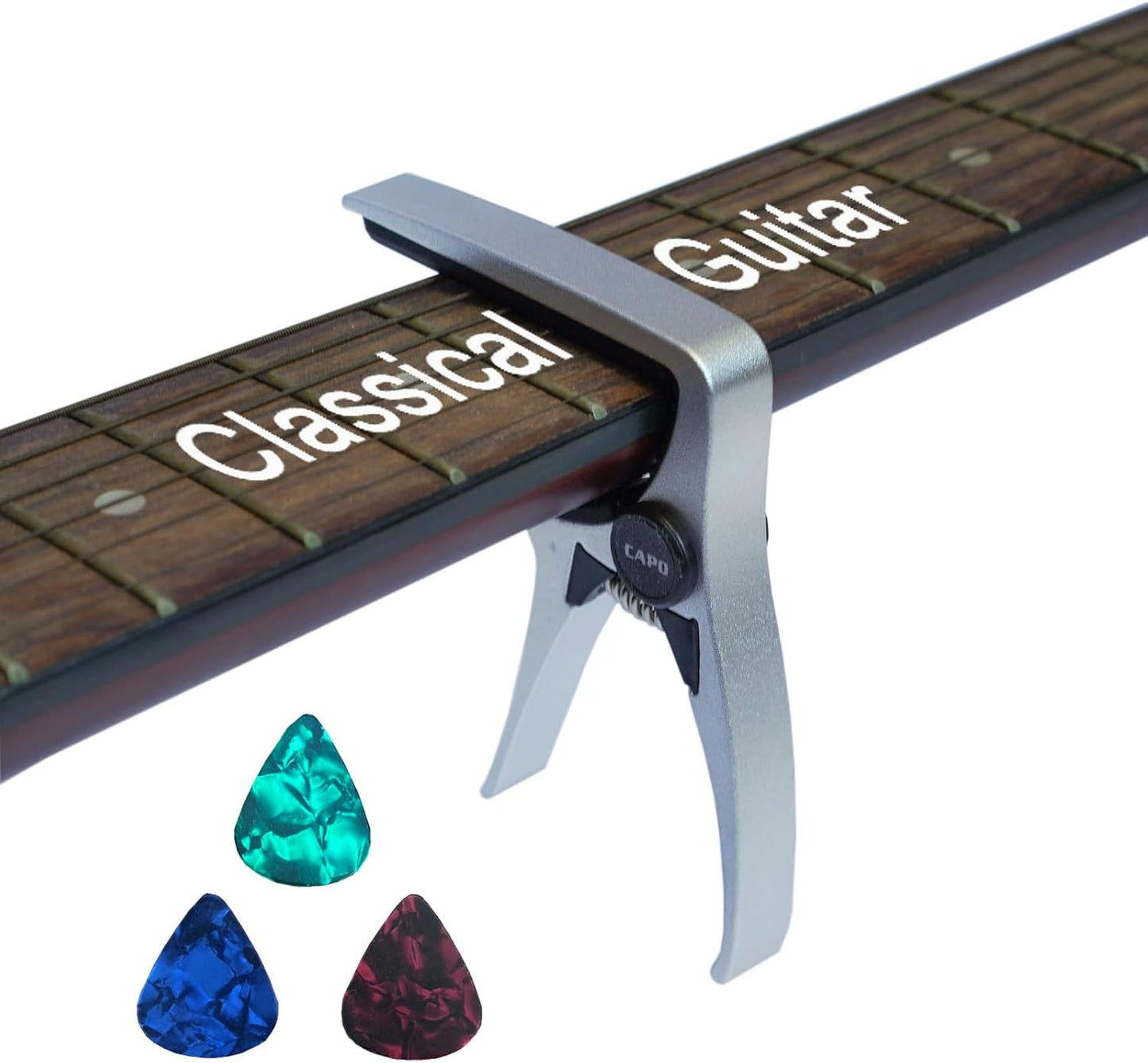 Big Size Lightweight Guitar Capo for Perfect Sound!
