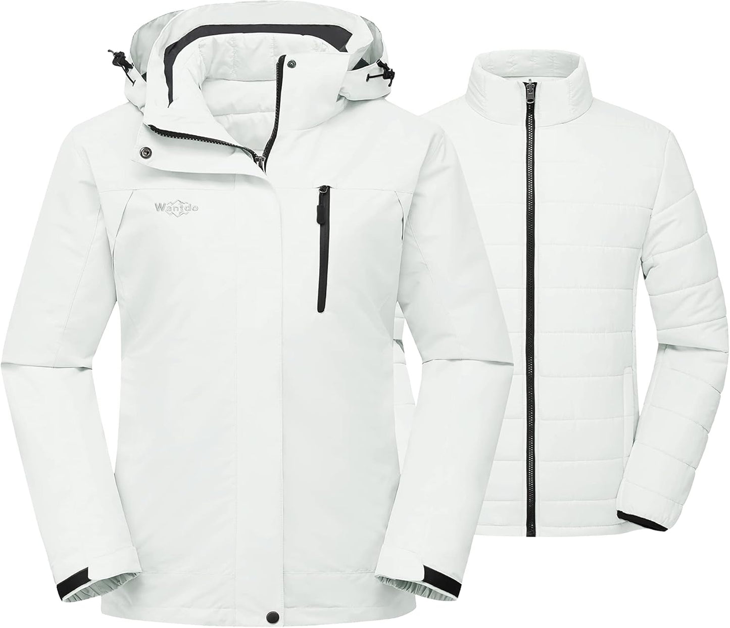 Stay Cozy: Wantdo 3-in-1 Ski Jacket