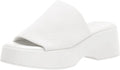 Minshluu Womens Wedge Sides Sandals - Elastic Band Platform Comfort