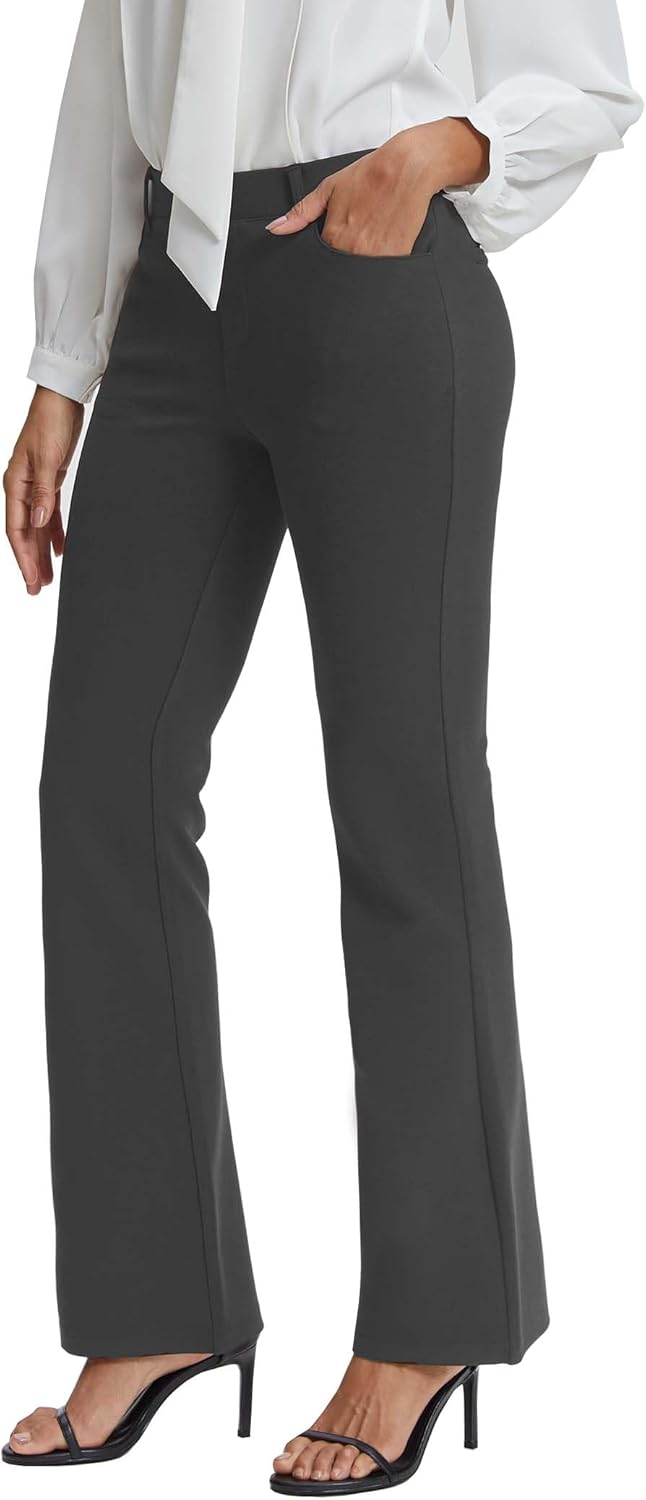 Stelle Women's Bootcut Dress Pants for Business Casual Style