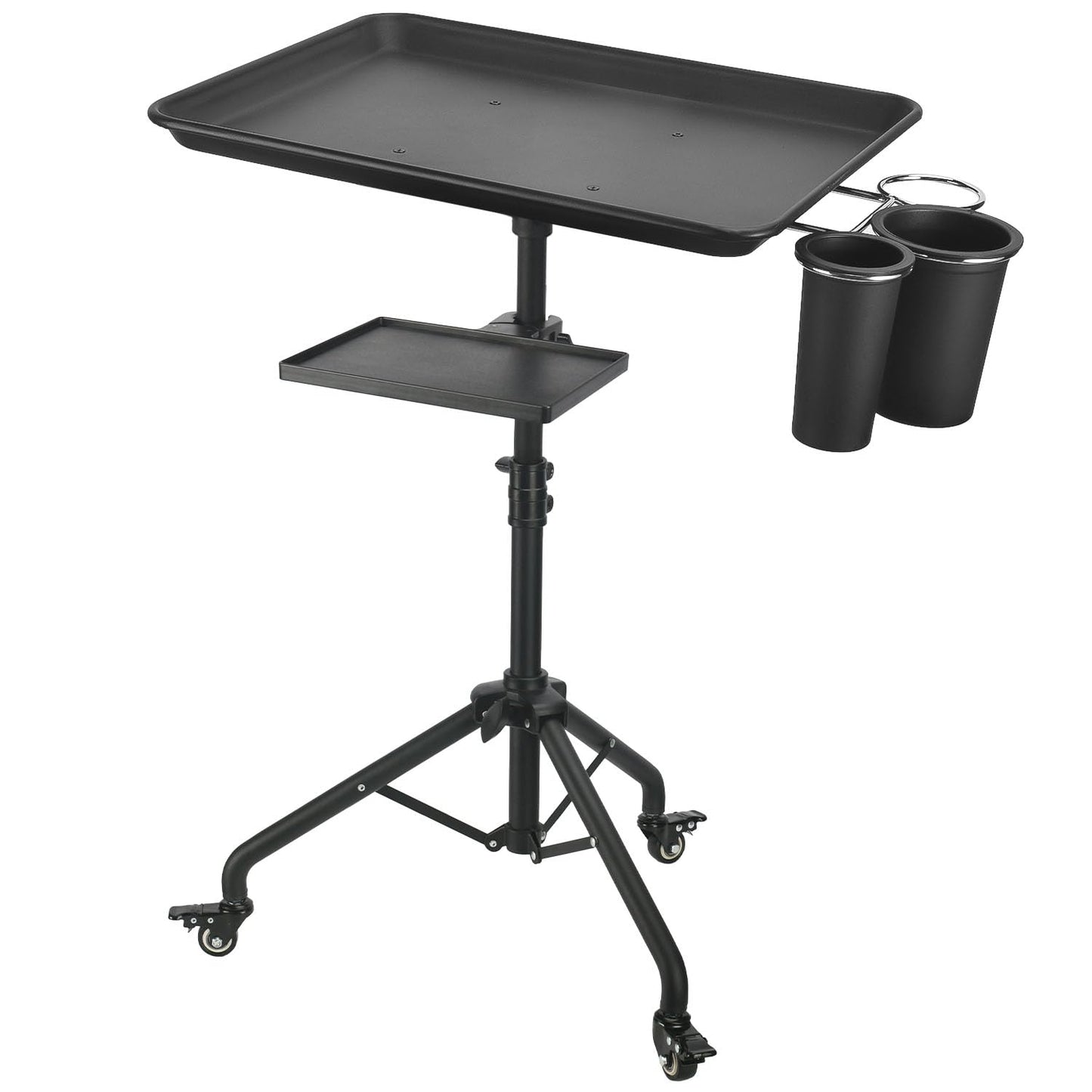 Salon Tray Cart on Wheels for Versatile Salon and Spa Use