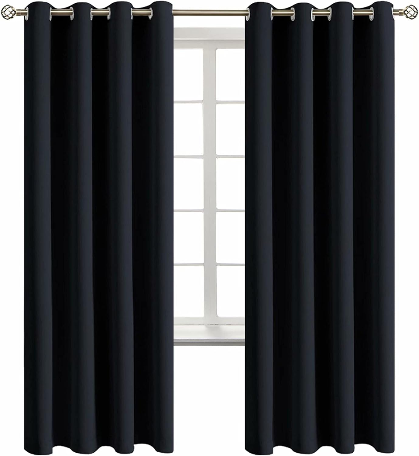 BGment Blackout Curtains for Living Room - Thermal Insulated Panels