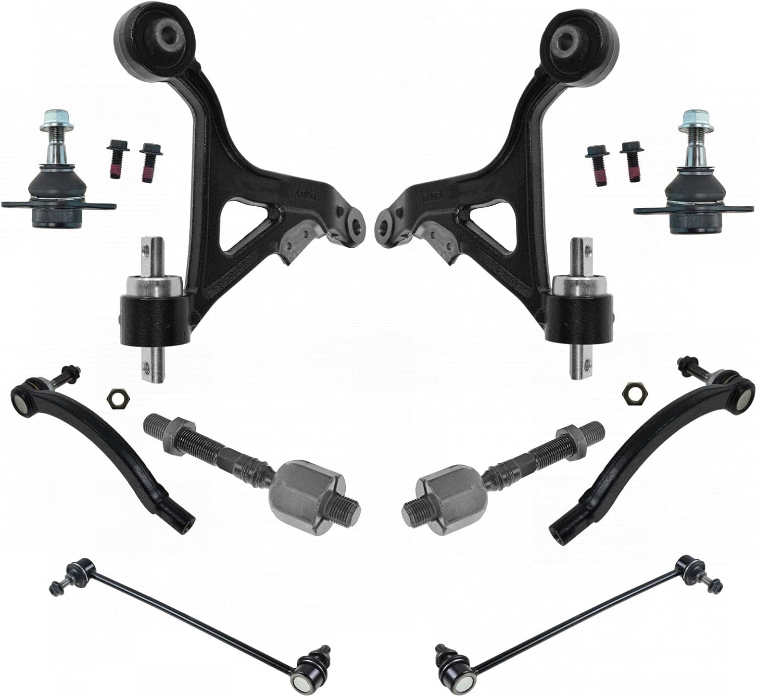 TRQ Front Steering & Suspension Kit for 2007-2009 Volvo S60