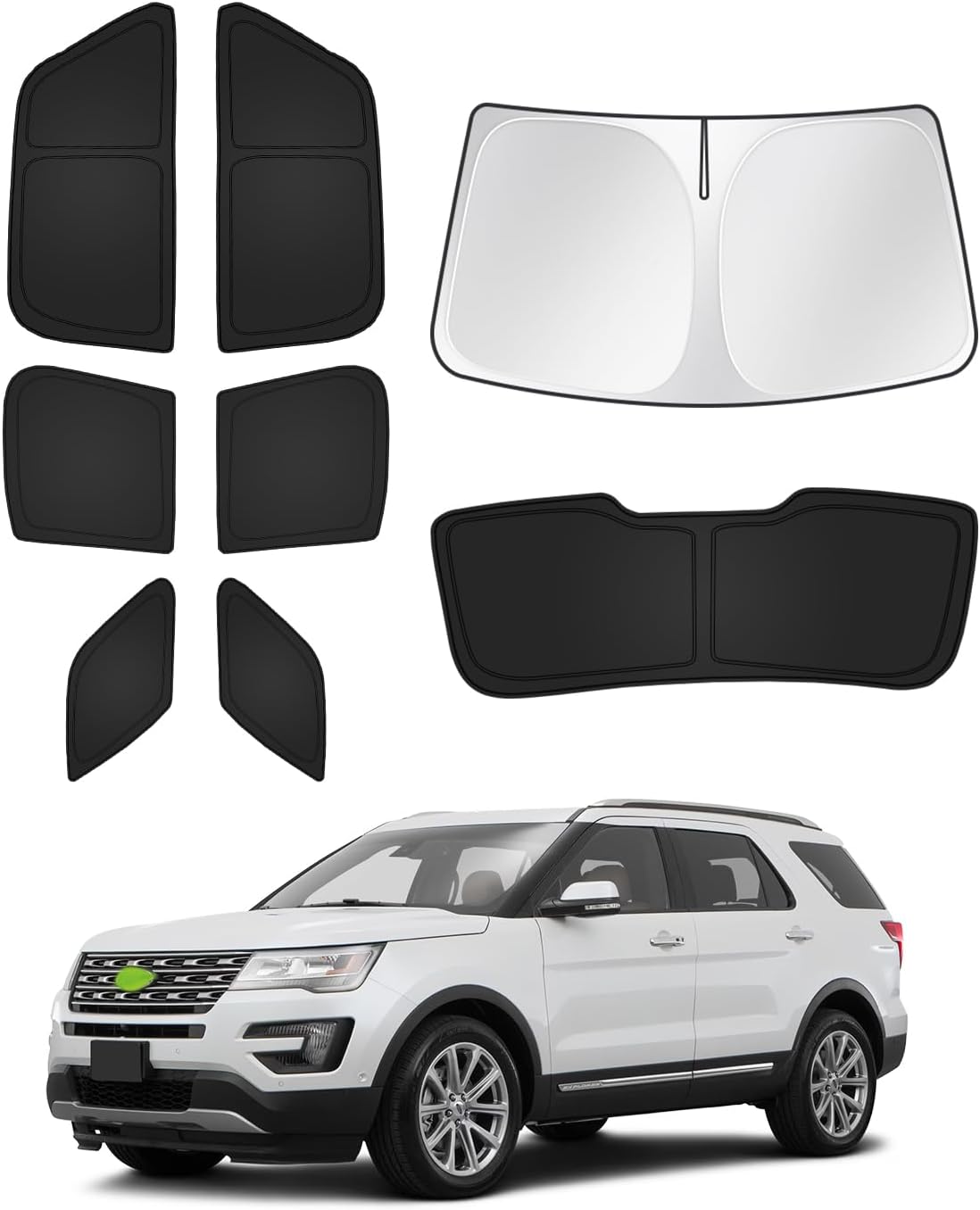 Sunshades for Ford Explorer 2011-2019 Keep Vehicle Cool