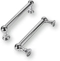 3 in Hole Center Polished Chrome Cabinet Pulls 10-Pack - Heavy Duty