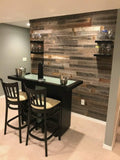 Rockin' Wood Real Reclaimed Barn Wood Accent Paneling - Rustic Charm