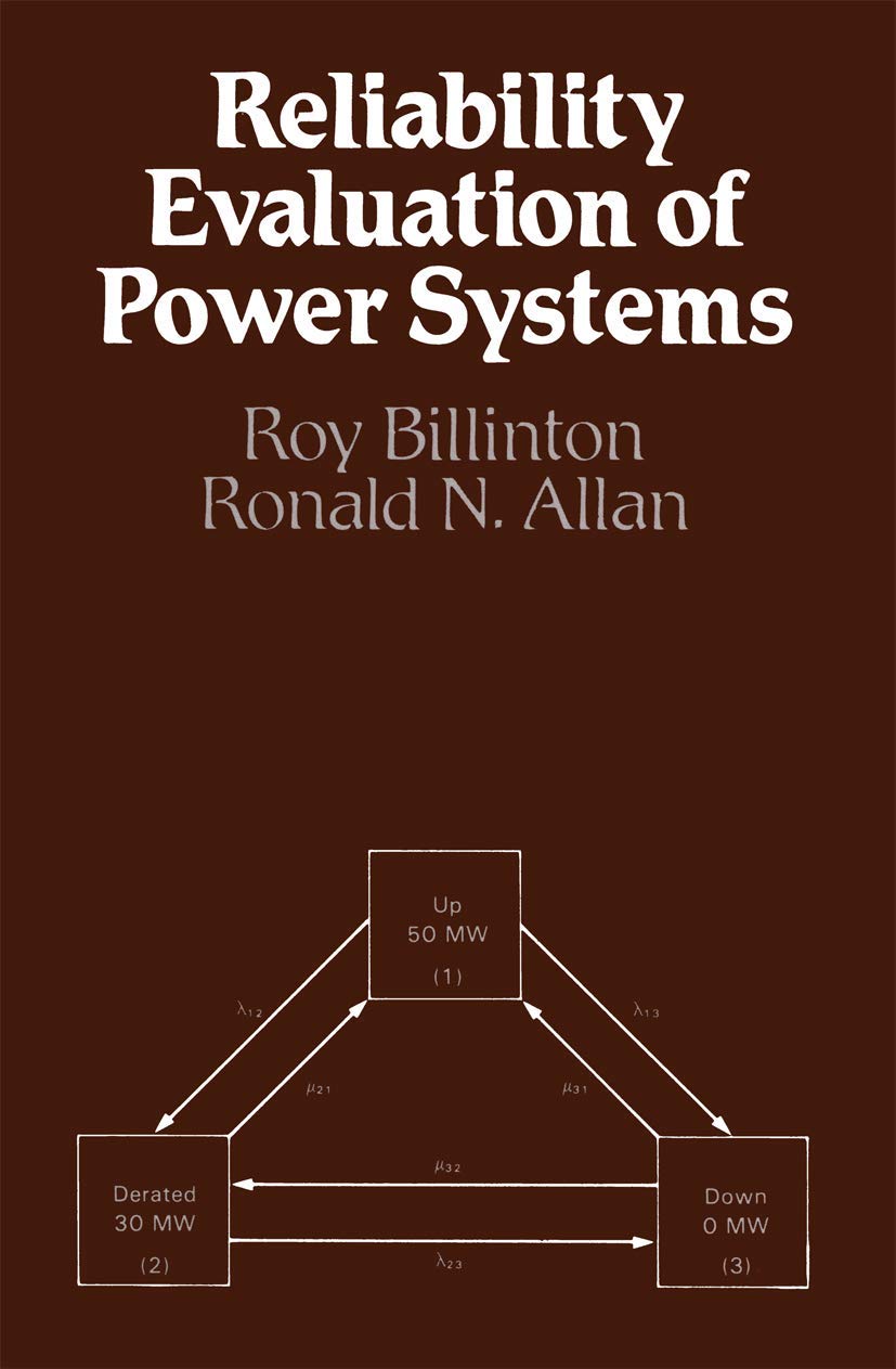 Reliability Evaluation of Power Systems by Roy Billinton - A Must Read