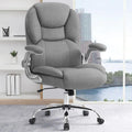 Executive Office Chair Ergonomic Big and Tall High Back - Space-Saving