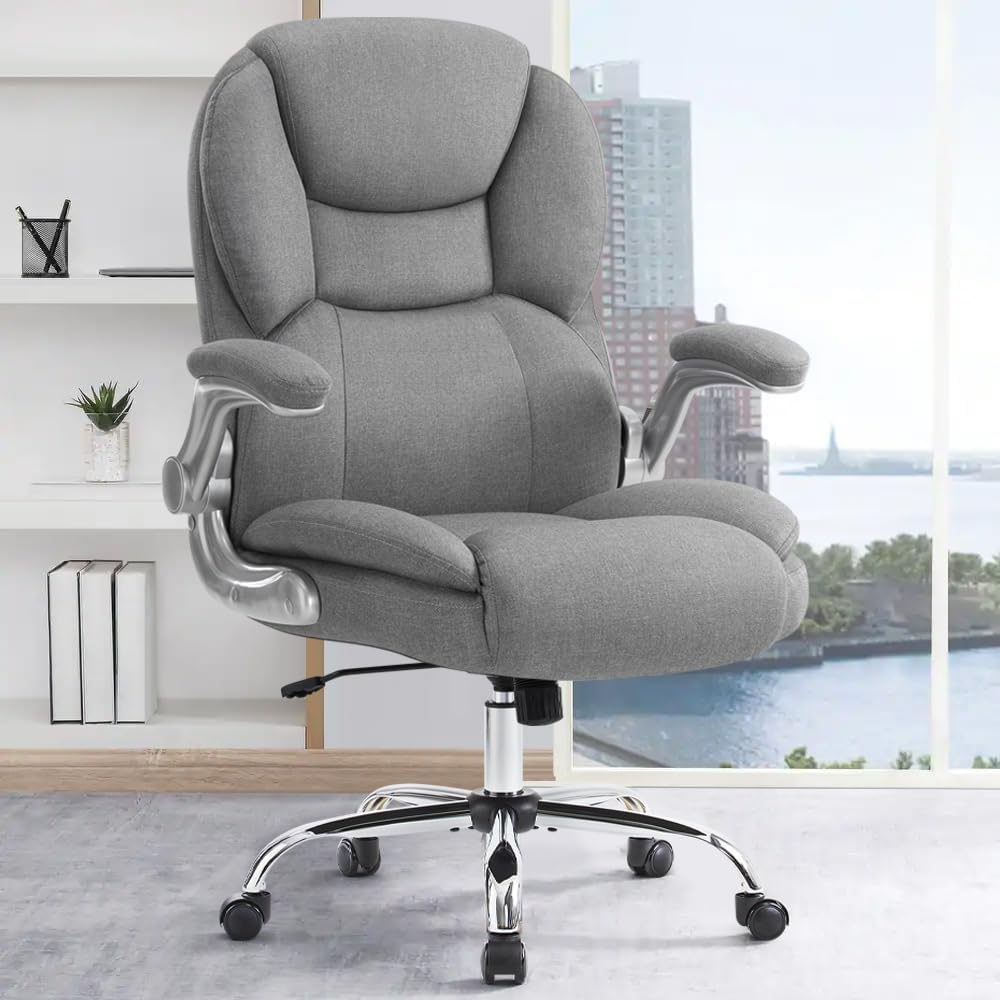 Executive Office Chair for Big and Tall with Lumbar Support