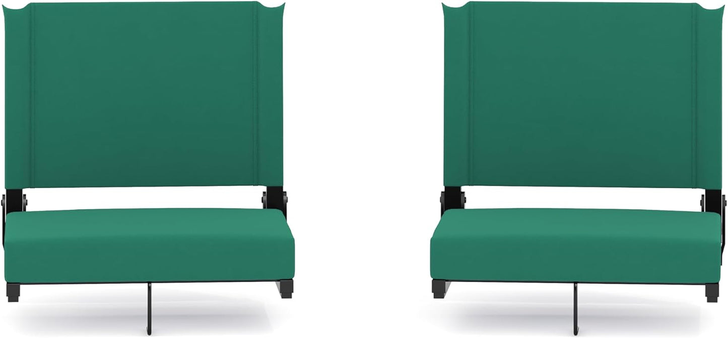 Portable Stadium Seats for Bleachers - Comfortable Folding Chairs