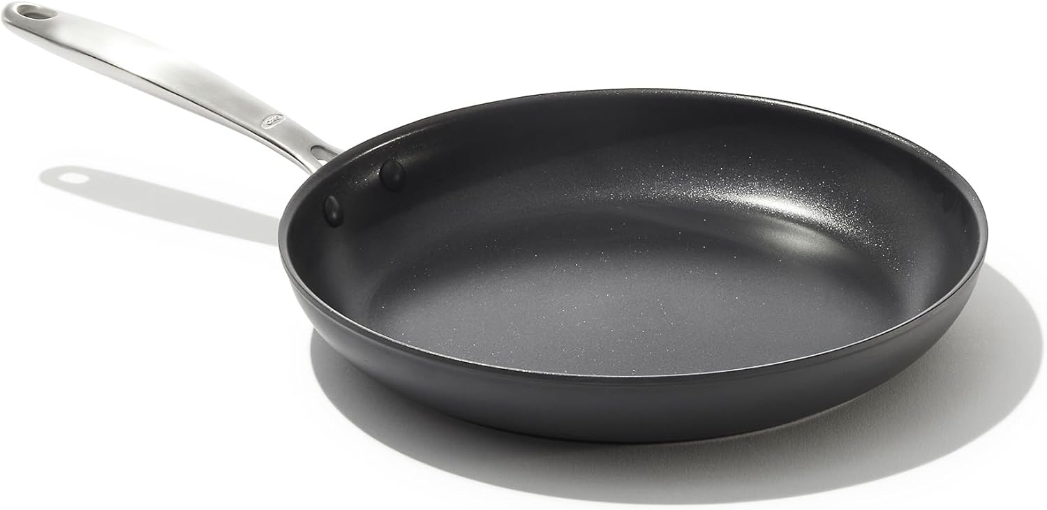 OXO Enhanced 10in Frying Pan Skillet for Superior Cooking