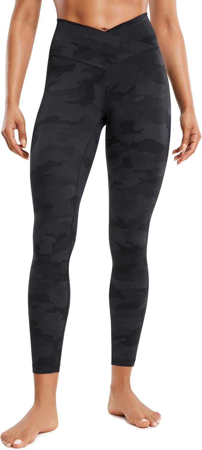 CRZ YOGA Butterluxe Crossover Waist Leggings for Yoga