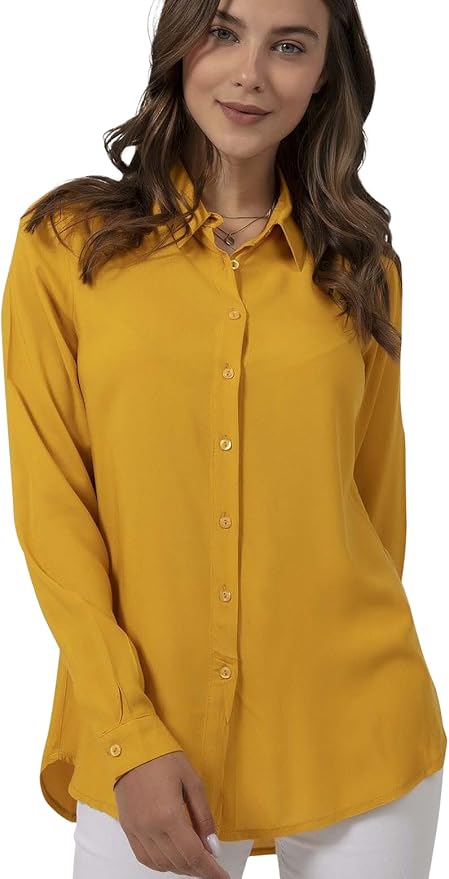 Blouses for Women Fashion Casual Long Sleeve Button Down Shirts